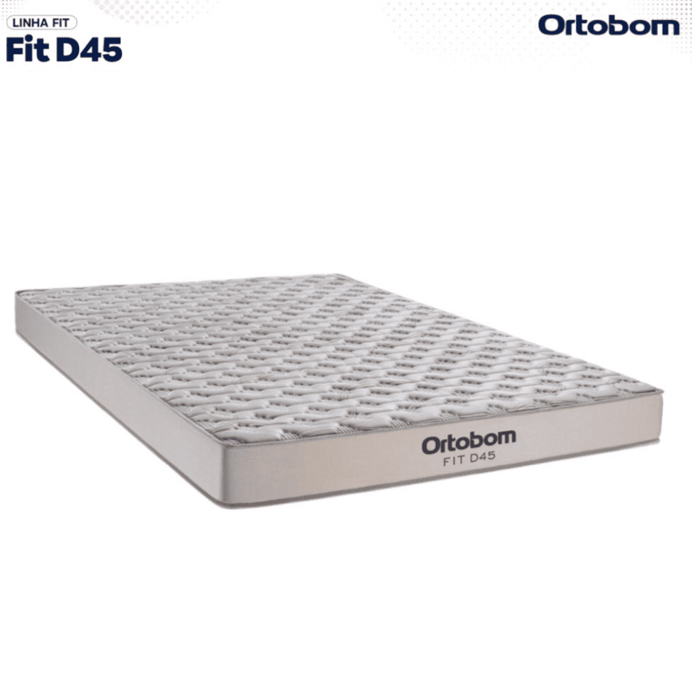 Colch&atilde;o Casal Espuma D45 FIT 138x188x20 cm Ortobom, , large image number 2