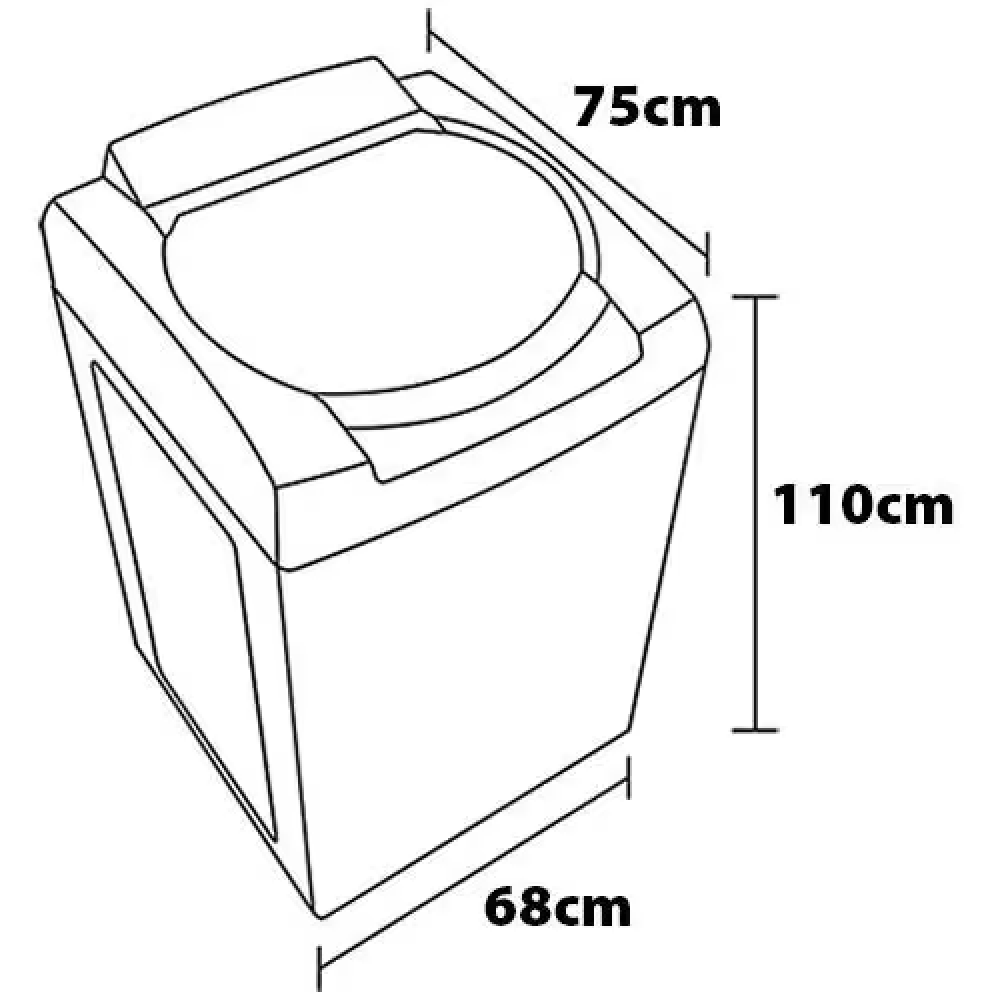 Máquina de Lavar Roupas Brastemp 17kg 220V BWK17ABBNA Branca, , large image number 5