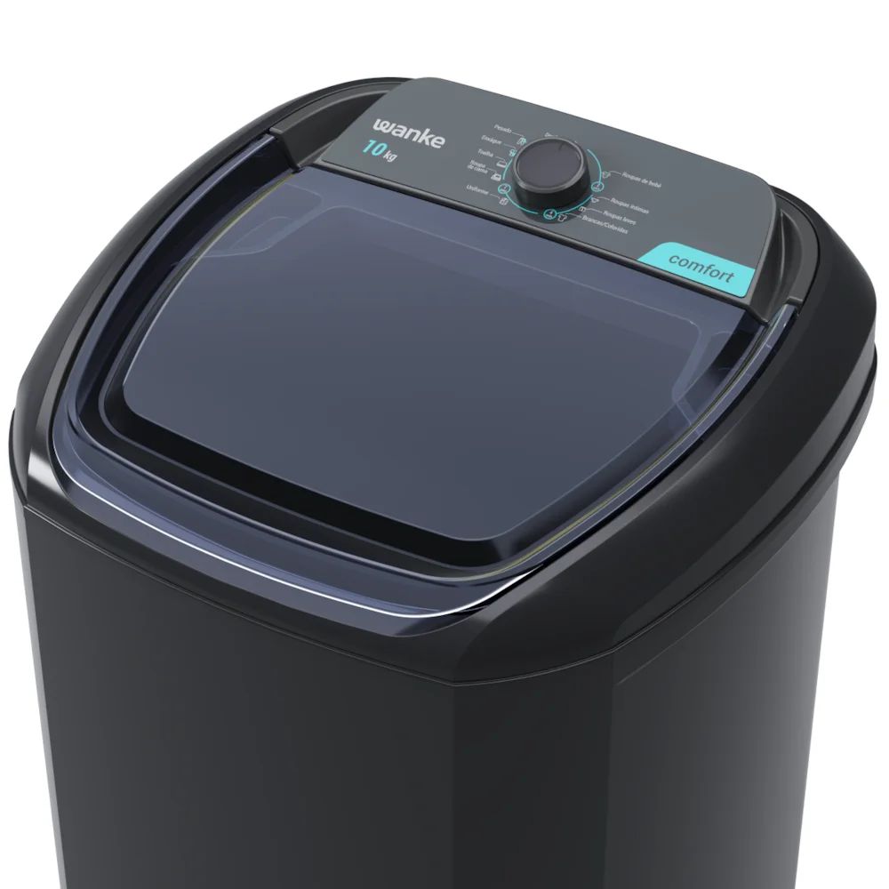Tanquinho de Lavar Roupas Wanke 10kg 220V LWBE100T - Preto, , large image number 2