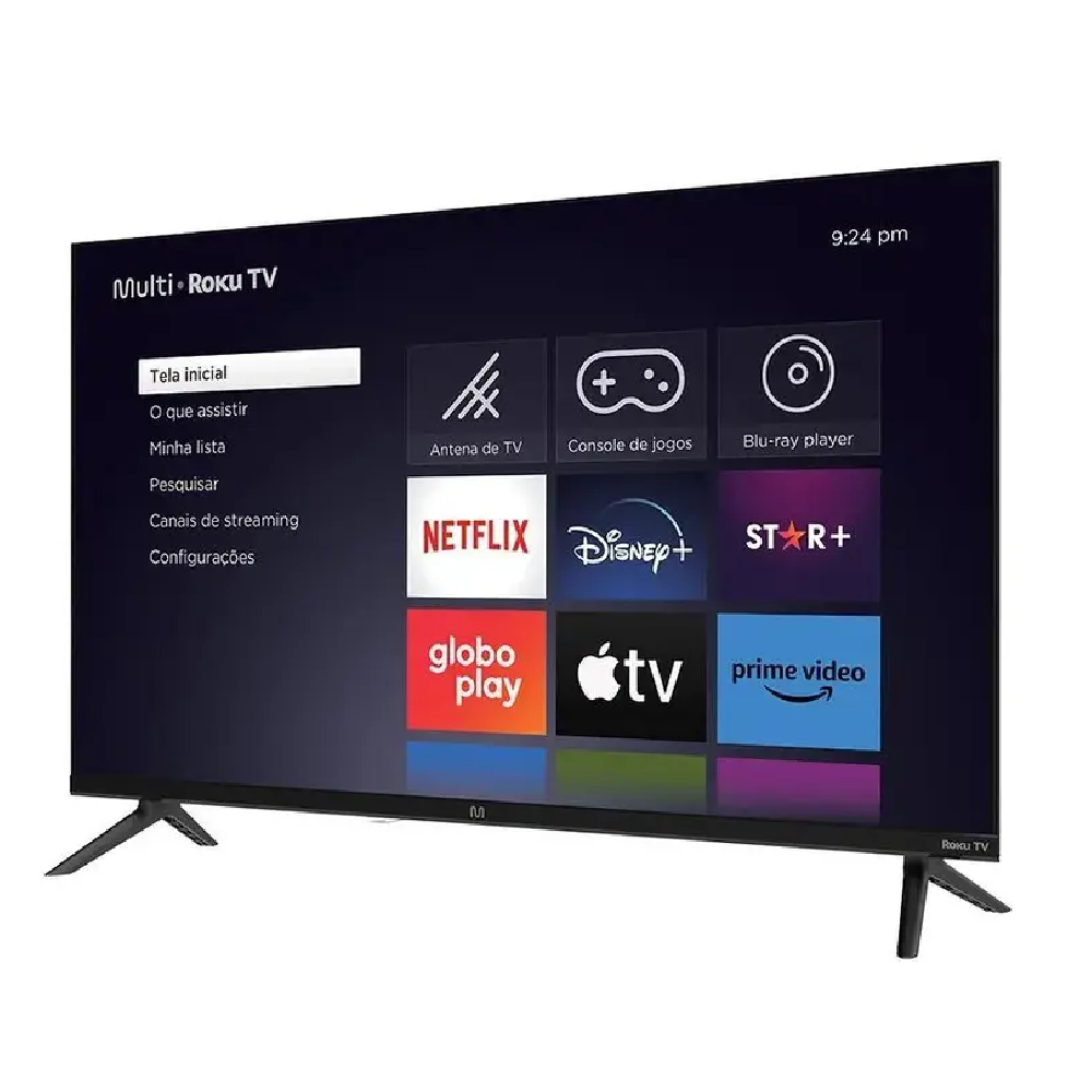 Smart TV DLED 32 Polegadas HD Roku 3HDMI 2USB 1AV Multi TL052M, , large image number 2