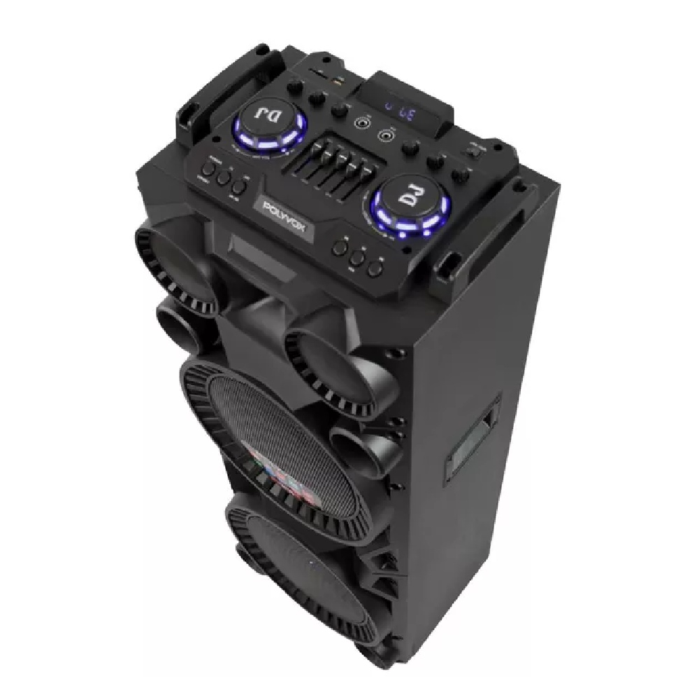 Caixa de Som Polyvox Bluetooth USB 1800W Bivolt XT1200T, , large image number 2