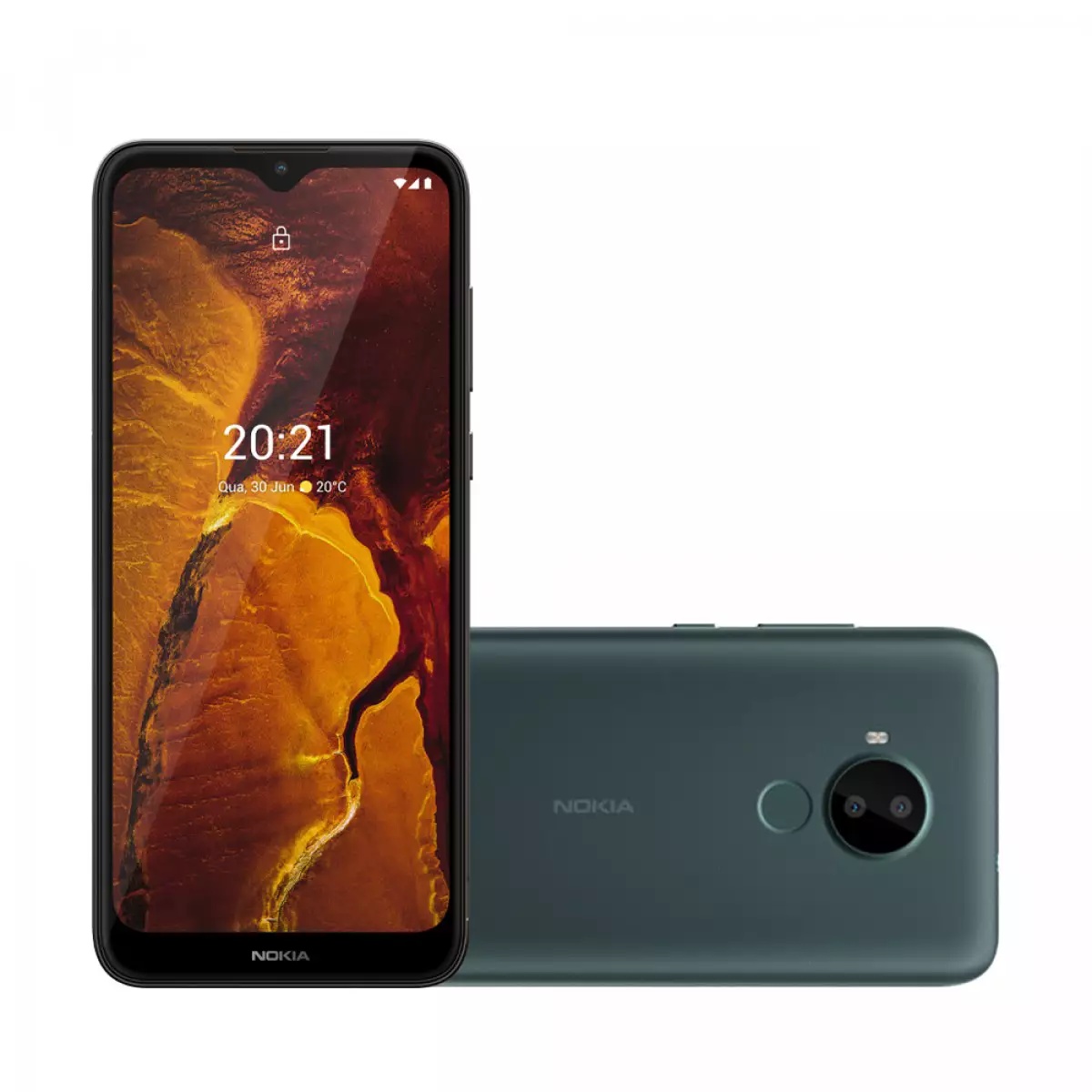 Smartphone Nokia C30 64GB NK042, Verde, large image number 0