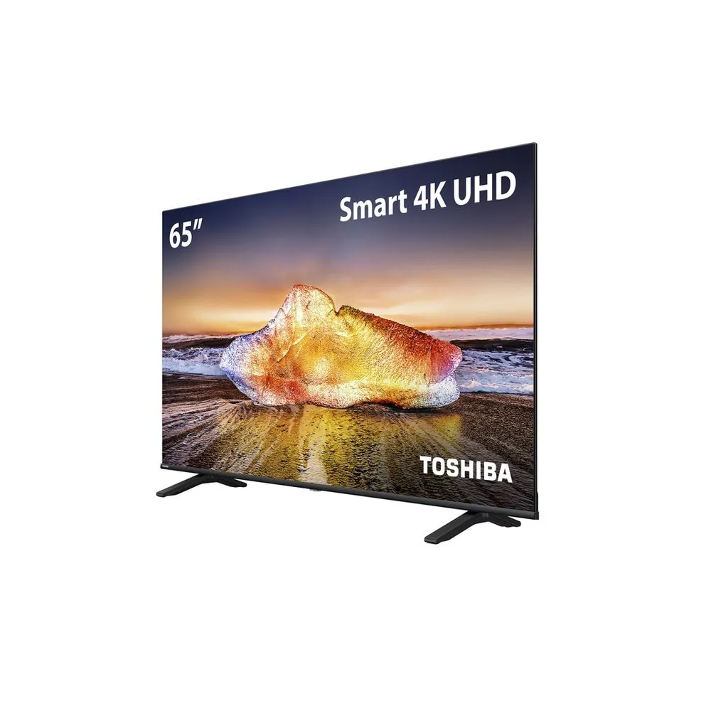 Smart TV 65" Toshiba DLED 4K Wi-Fi VIDAA 3 HDMI, 2 USB e 1 AV C350L TB0240M, , large image number 2