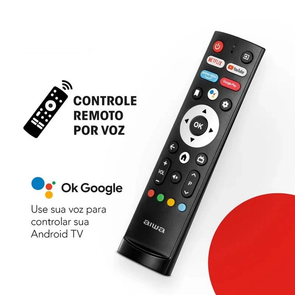Smart TV 43 Polegadas Aiwa FHD Android Borda Ultrafina 2 HDMI 2 USB Quad Core BL02, , large image number 2