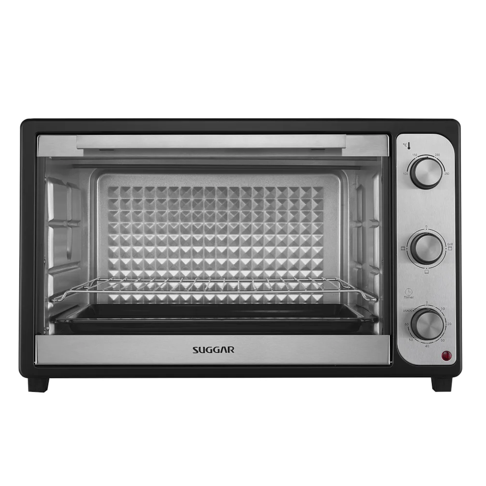 Forno El&eacute;trico Suggar 60 Litros FE6012PT 220V Preto, , large image number 1