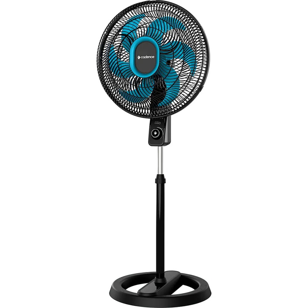 Ventilador de Coluna Cadence 40cm 6 Pás 140W 220V Refresh Turbo VTR830 Preto/Azul, , large image number 1