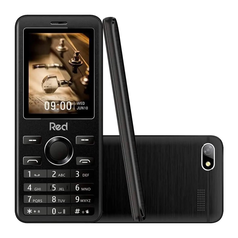 Celular Red Mobile Prime Prata 2.4 Com Câmera, Preto, large image number 0