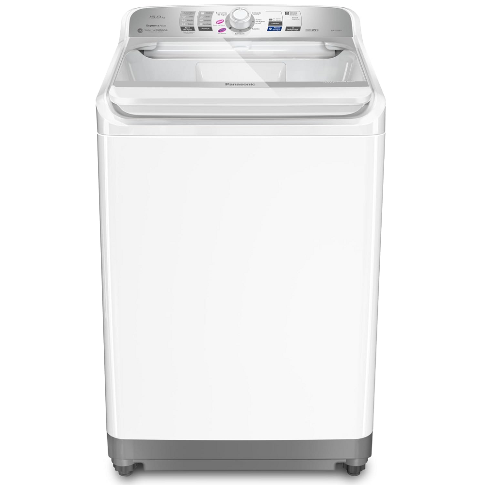 M&aacute;quina de Lavar Roupas Panasonic 15kg 220V NA-F150B1WB Branca