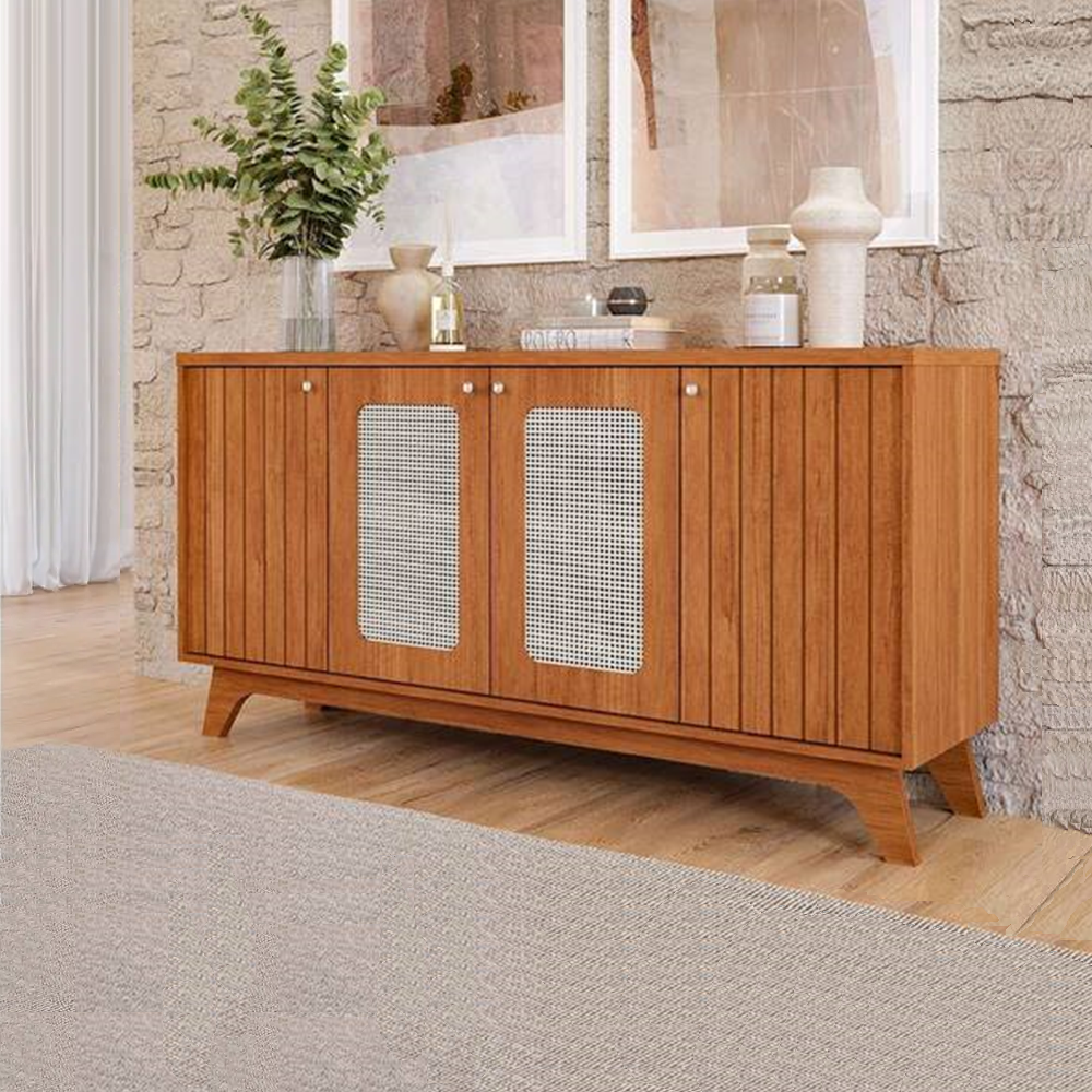 Buffet Cimol 4 Portas Isa 152 cm Cinamomo - 100% MDF, , large image number 1