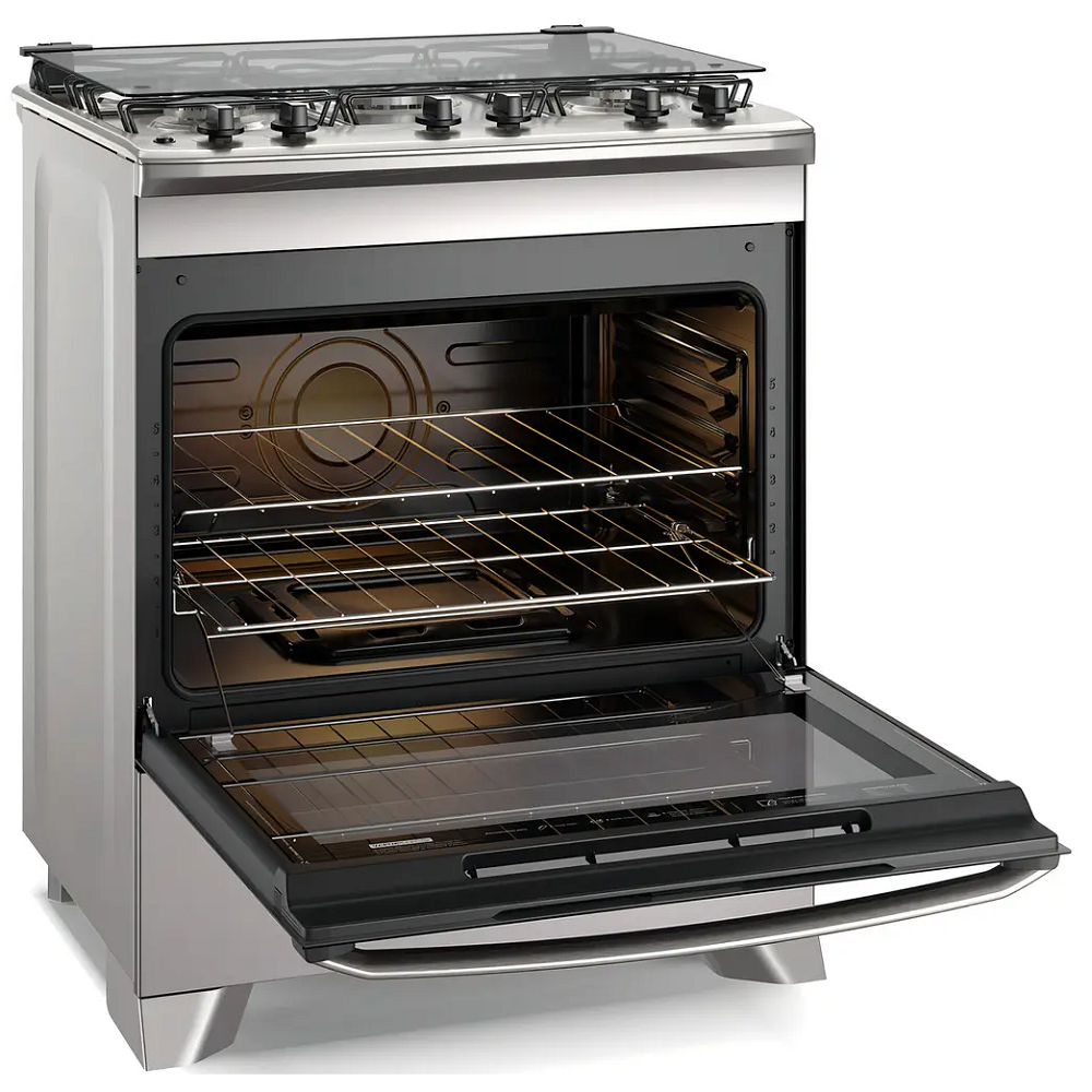 Fog&atilde;o 5 Bocas Electrolux Mesa de Inox Cinza Bivolt Efficient PerfectCook FE5IG, , large image number 2