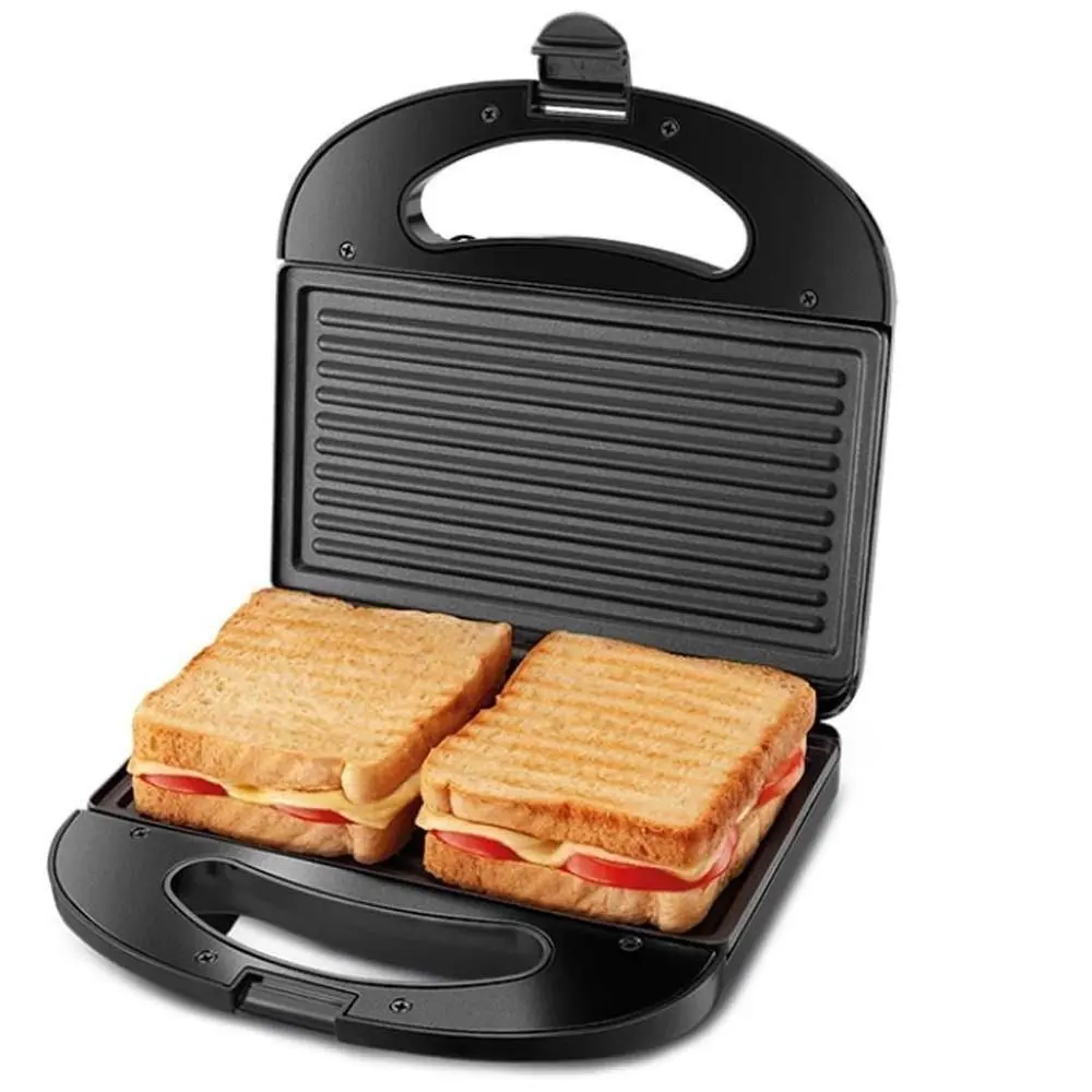 Sanduicheira Grill Mondial Antiaderente Preta / Inox 750W 220V S-20, , large image number 1
