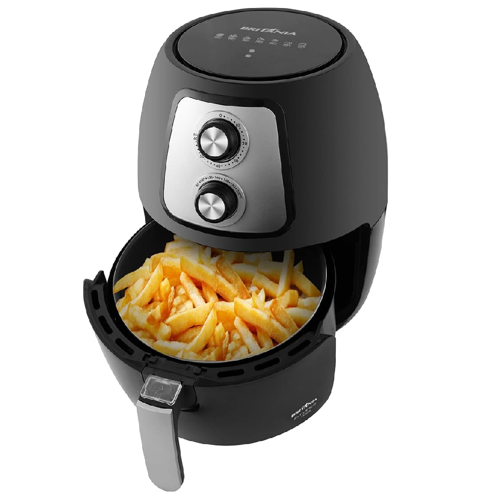 Fritadeira Elétrica Air Fryer Sem Óleo 4 Litros 220V BFR21P Britânia, , large image number 3