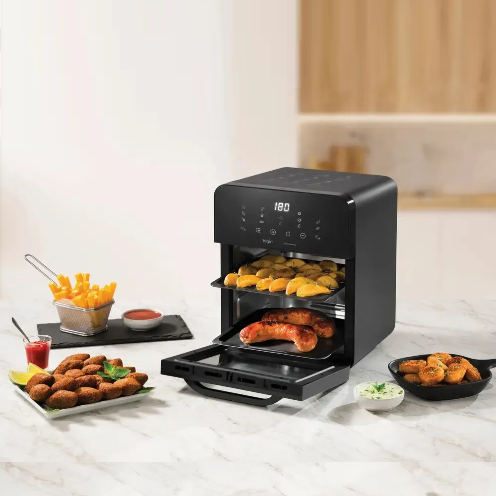 Fritadeira El&eacute;trica Air Fryer Elgin Sem &Oacute;leo 10 Litros Preta 1400W 220V Style Oven Fry AFO20, , large image number 6
