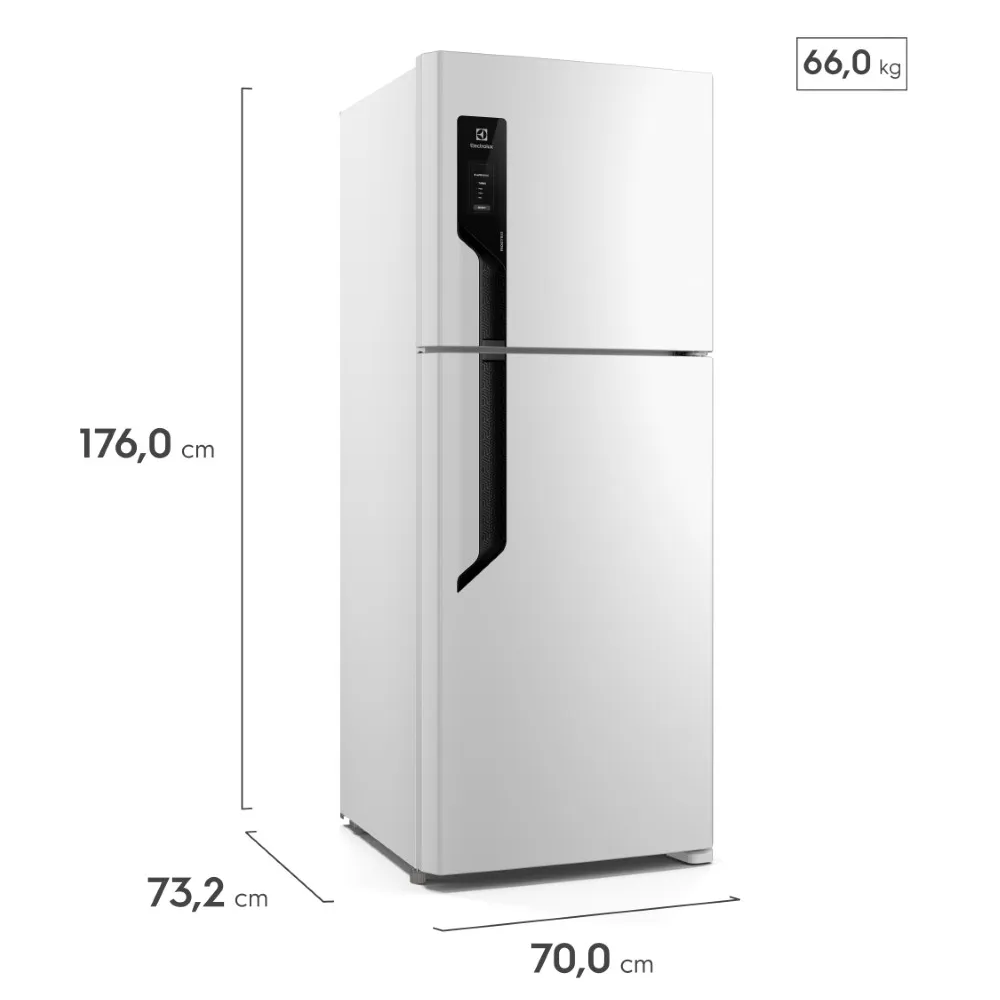 Geladeira Electrolux Frost Free Duplex TF70 431L 2 Portas Branca, , large image number 6
