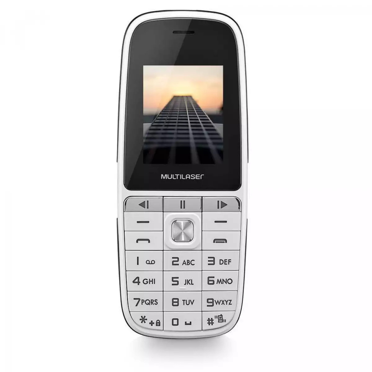 Celular Multilaser Up Play Preto Com Câmera 2 Chips MP3, Branco, swatch