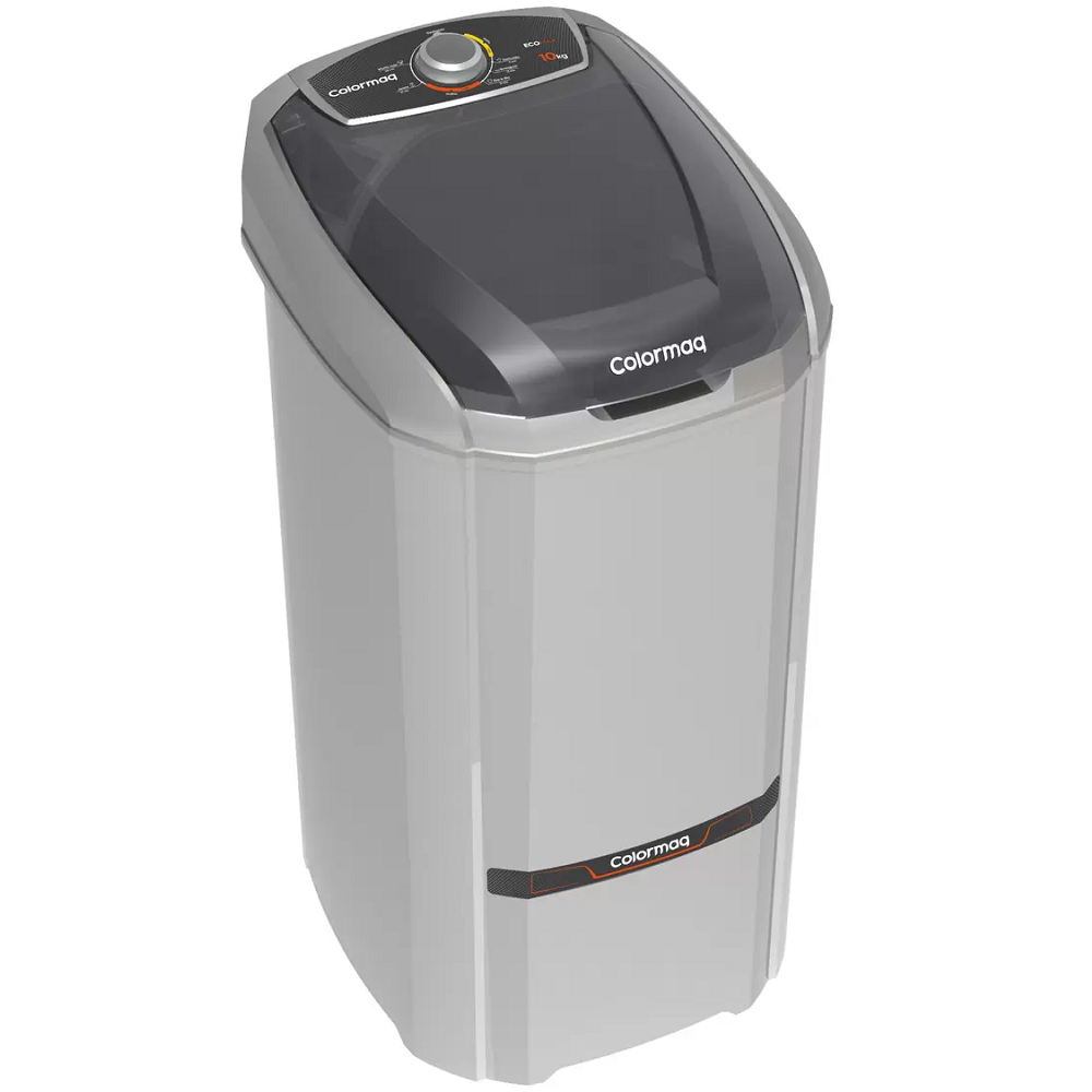 Tanquinho Semiautomático Colormaq 10KG LCS10PR 440W Prata, , large image number 1