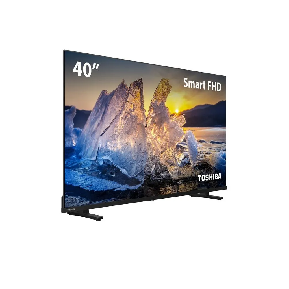 Smart TV 40 Polegadas Toshiba DLED FHD Wi-Fi VIDAA 2 HDMI 2 USB 40V35MS TB028M, , large image number 1