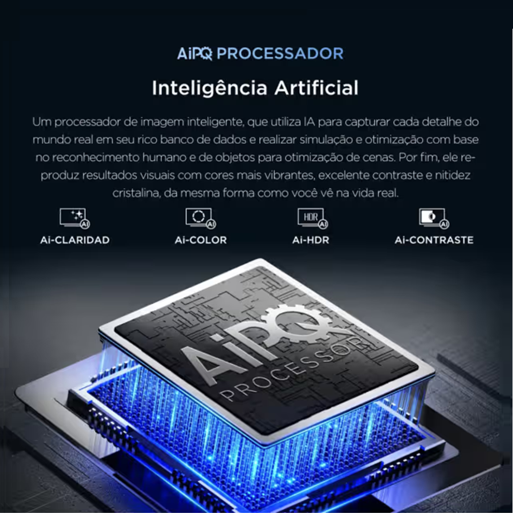 Smart TV 75 Polegadas TCL QLED 4K Wi-Fi Processador AIPQ Google Tv 3 HDMI 1 USB 75T6C, , large image number 3