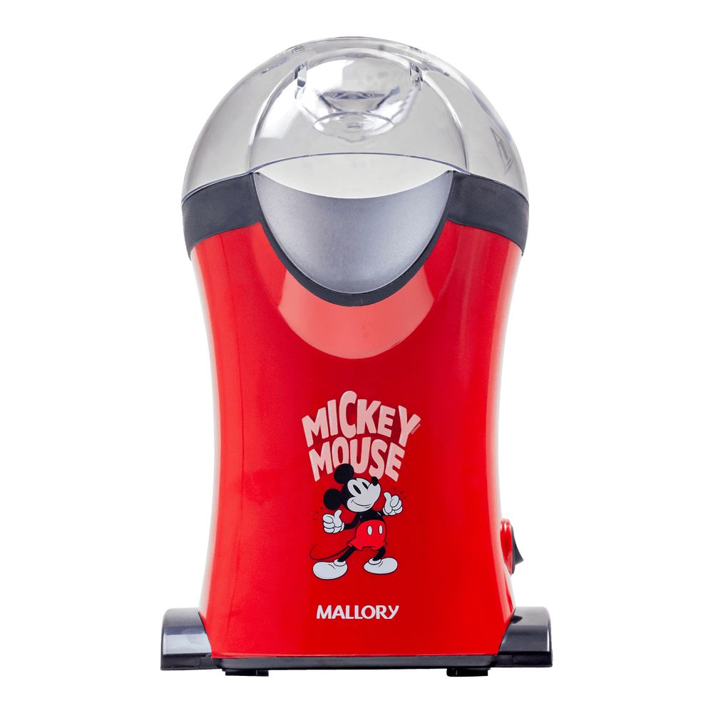 Pipoqueira Elétrica Mallory Mickey Mouse 220V Sem Óleo 1200W Vermelha, , large image number 1
