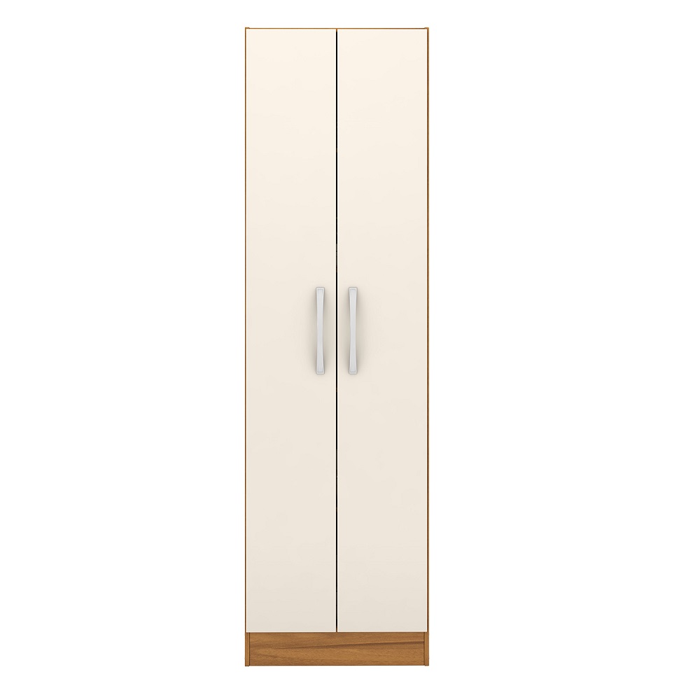 Armário Multiuso 2 Portas 4 Prateleiras 173,3x47,4cm Notável Freijo/OffWhite, , large image number 1
