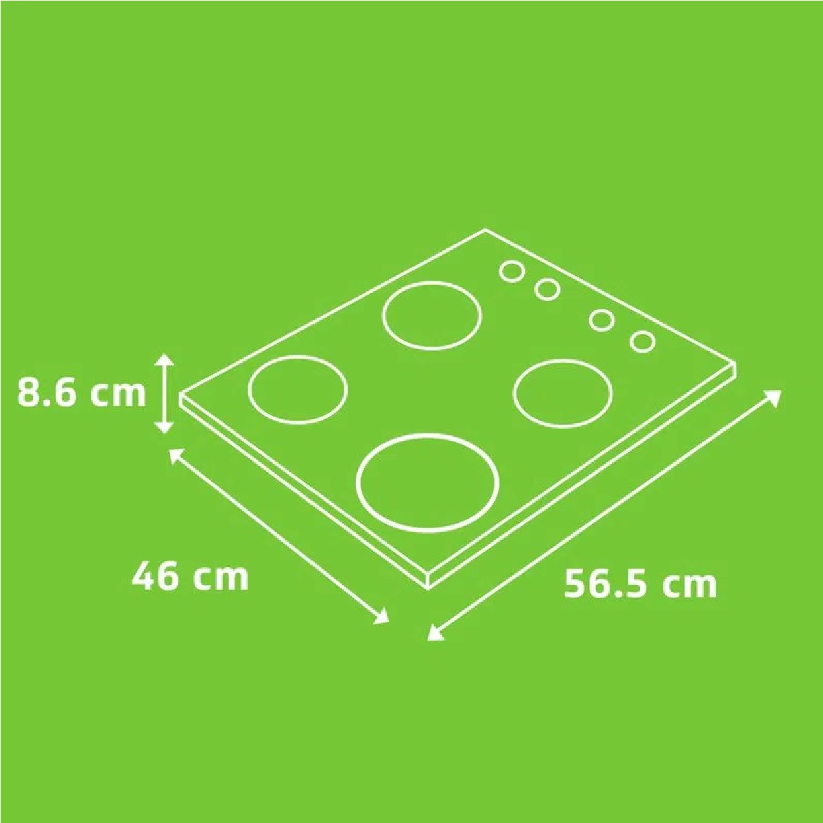 Cooktop 4 Bocas Consul Acendimento Automático Bivolt CD060AE, , large image number 2