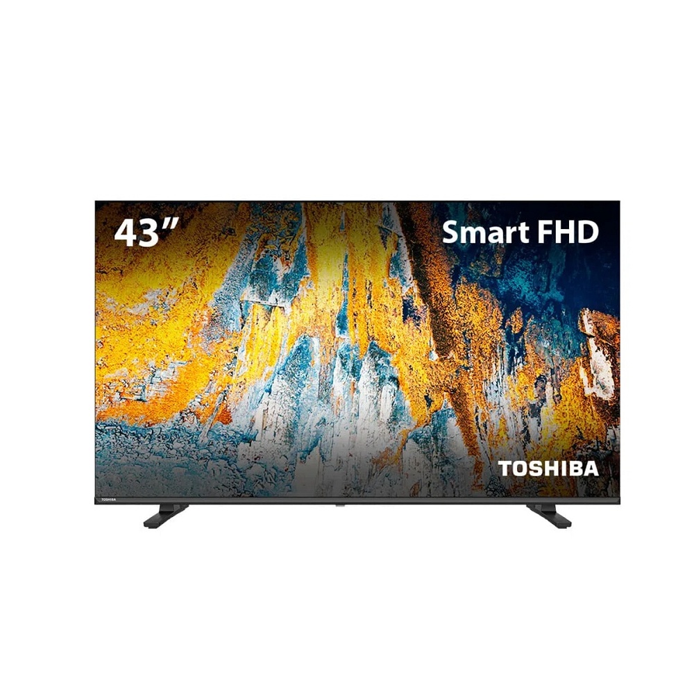 Smart TV 43 Polegadas Toshiba Full HD 3 HDMI TB017M, , large image number 0