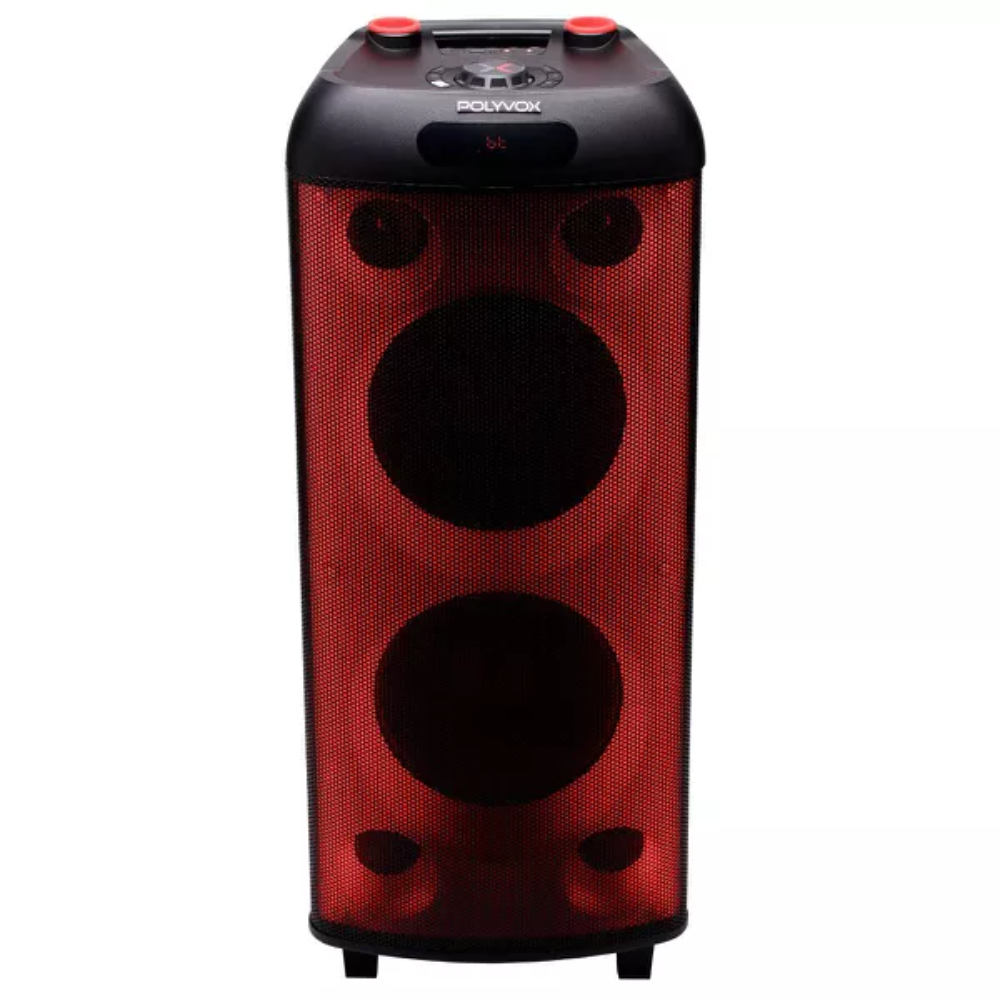 Caixa de Som Amplificada Polyvox Bluetooth USB Full LED 2000W Bivolt XT990T, , large image number 0