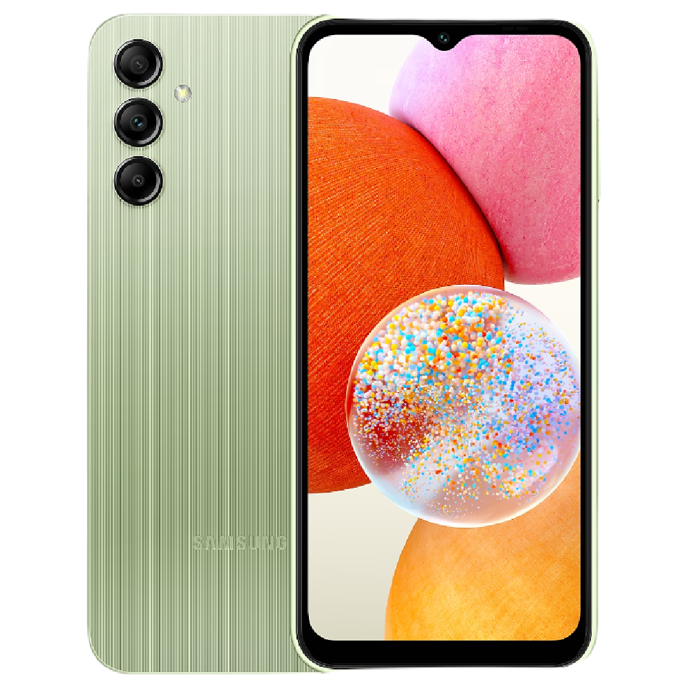 Smartphone Samsung Galaxy A14 Verde 128GB Câmera Tripla, , large image number 0