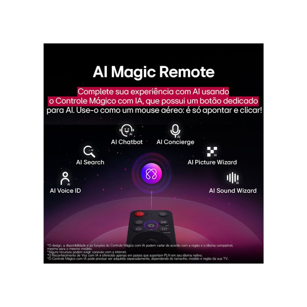 Smart TV 55 Polegadas LG 4K UHD AI UA85 4K Gen8 3 HDMI 1 USB 55UA8550PSA, , large image number 6