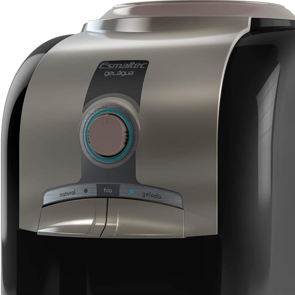 Bebedouro de &Aacute;gua Esmaltec de Mesa Preto 220V EGM30, , large image number 3