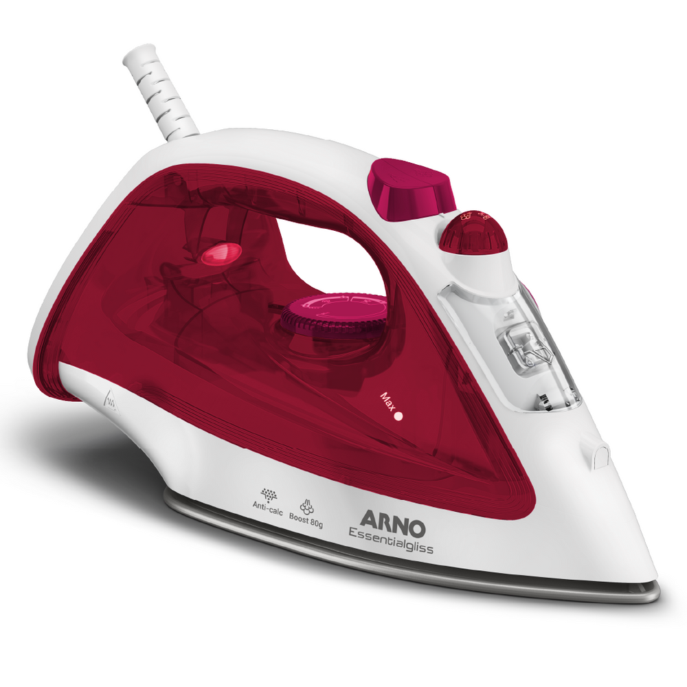 Ferro de Passar Roupa a Vapor Arno 220V Essentialgliss FMQ FV1051B2 Rosa, , large image number 1
