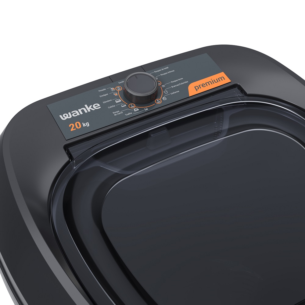 Tanquinho de Lavar Roupas Wanke 20kg 220v LWBE201T - Preto, , large image number 4