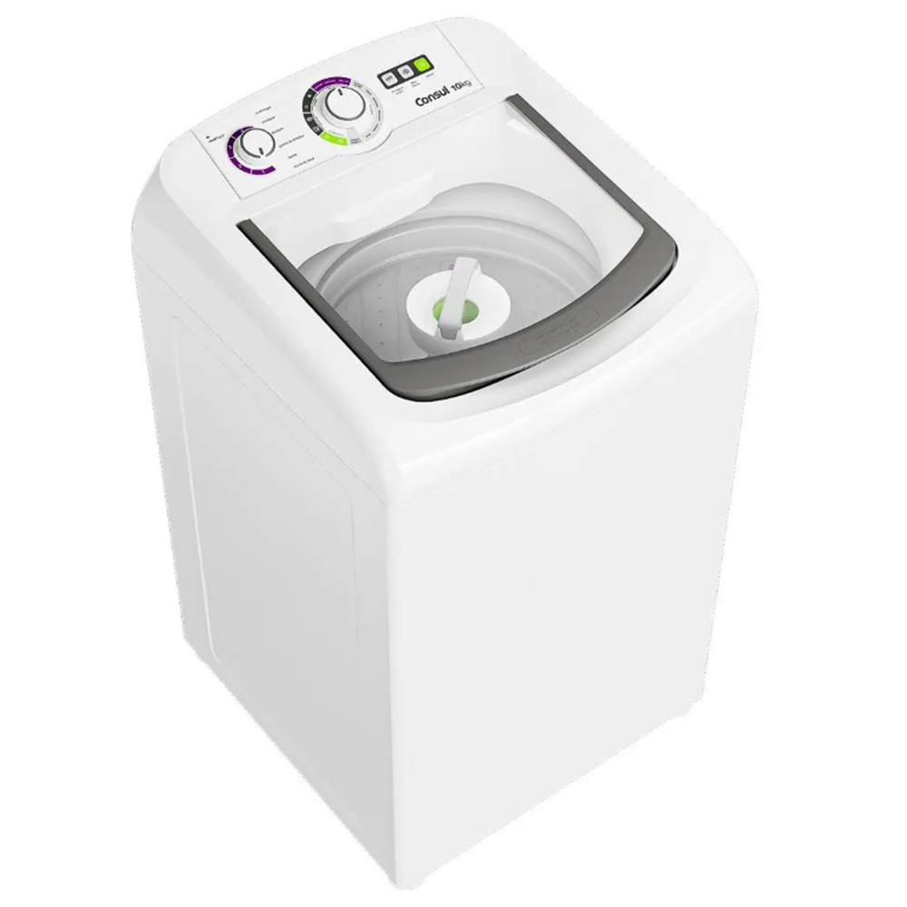 M&aacute;quina de Lavar Roupas Consul 10kg 220V CWB10BBBNA Branca