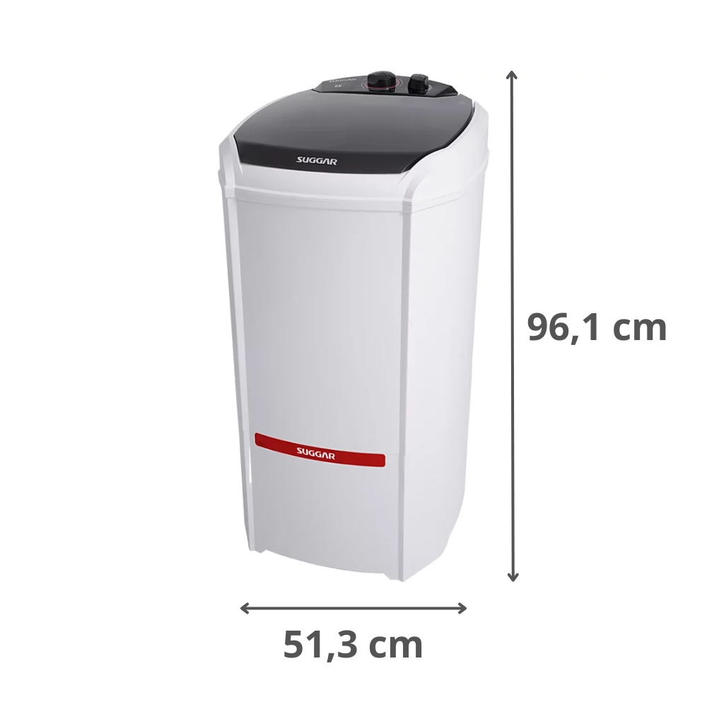 Tanquinho de Lavar Roupas Suggar 13kg 220v LC1312 - Branco, , large image number 4