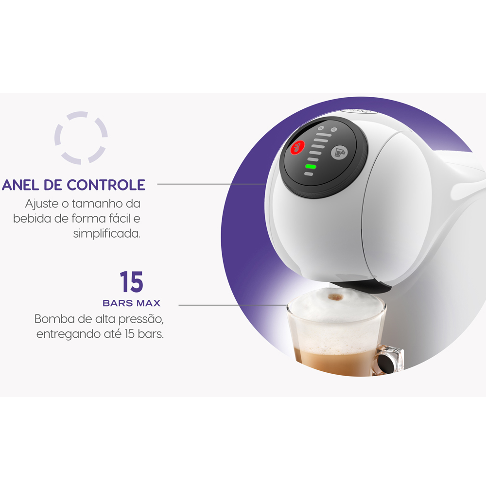Cafeteira Expresso Arno Dolce Gusto PJ2401B2 Branca 1350W, , large image number 5