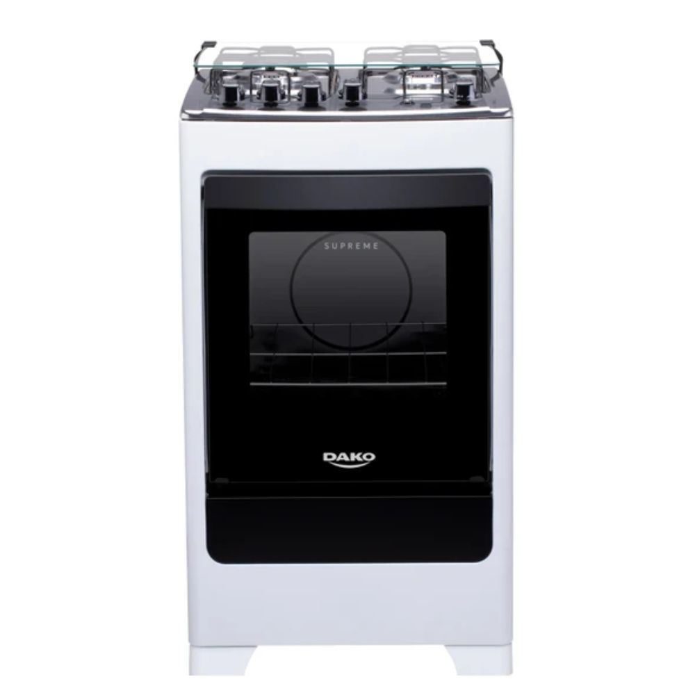 Fogão 4 Bocas Dako Acendimento Automático Mesa de Inox Branco Bivolt Supreme, , large image number 0