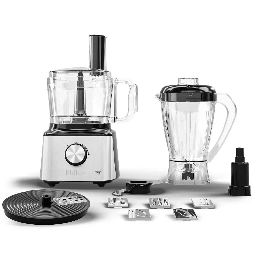 Multiprocessador de Alimentos Philco PMP10A 5 em 1 1000W
