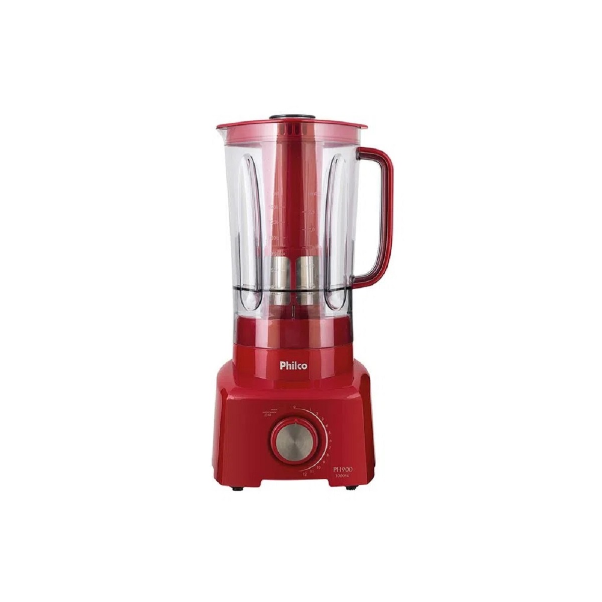 Liquidificador Philco Vermelho com Filtro 12 Velocidades 3 Litros 1200W 220V PH900, , large image number 1