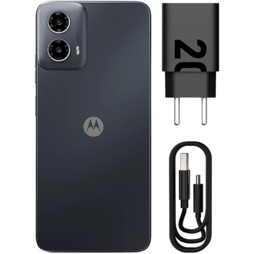 Smartphone Motorola Moto G34 Preto128GB 4GB RAM Tela 6,5" Câmera 50MP + 2MP  Selfie 16MP 5G, , large image number 3