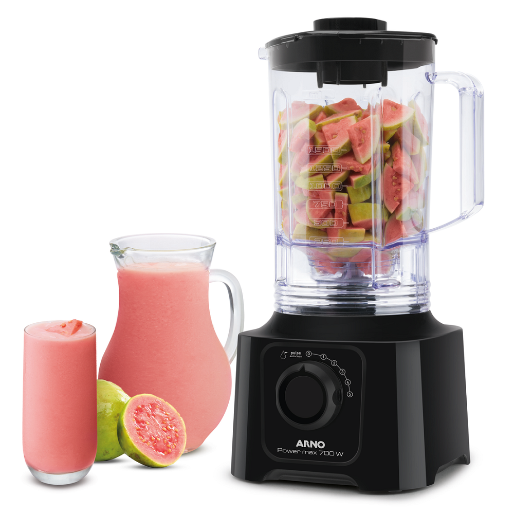 Liquidificador Arno Preto 5 Velocidades 3,1 Litros 700W 220V LN50, , large image number 6
