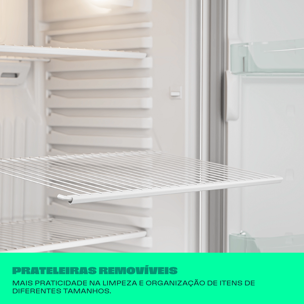 Geladeira Cycle Defrost Consul 2 Portas Branca 332L 220V CRD37M, , large image number 7
