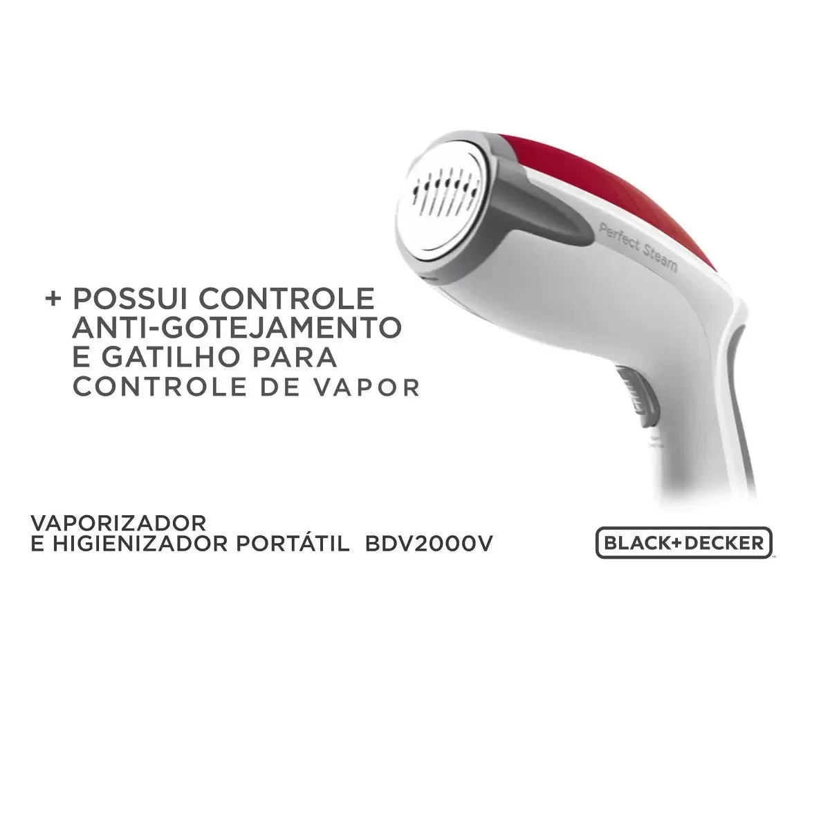Vaporizador Portátil BlackDecker 1200W 220V , , large image number 2