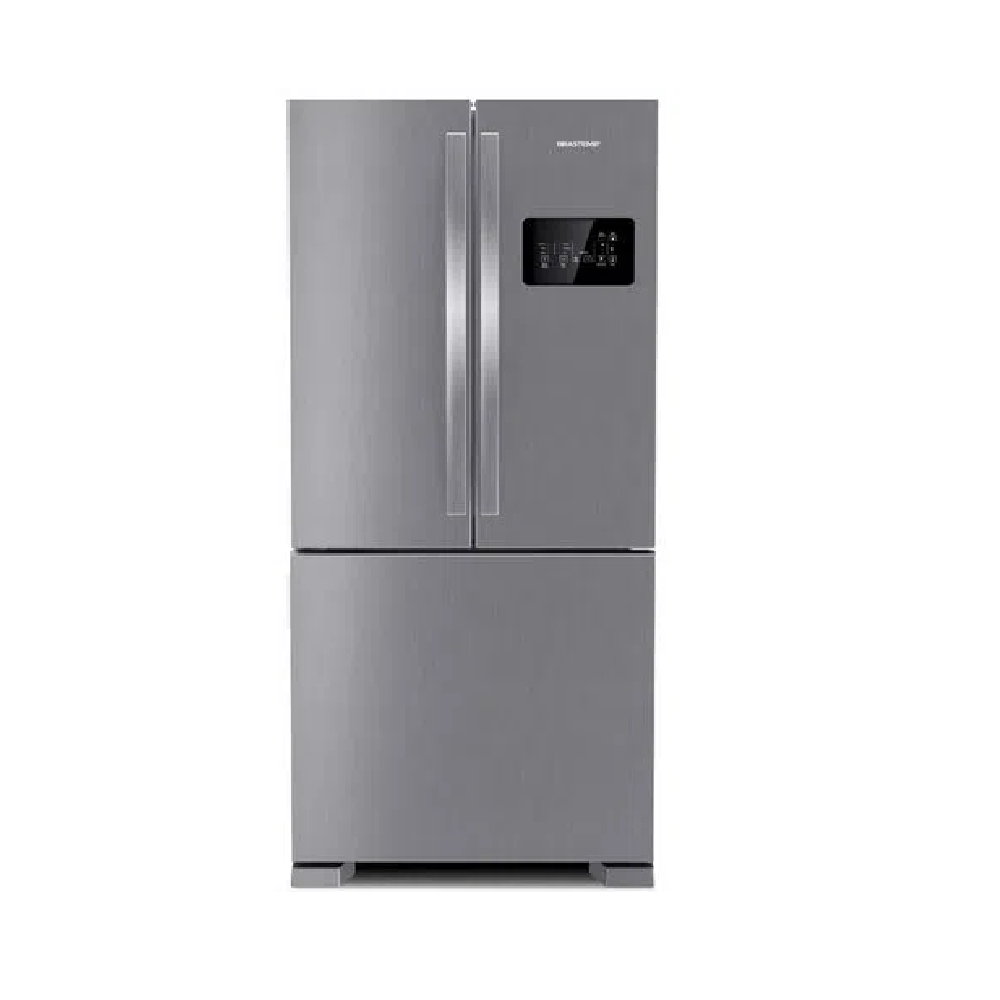 Geladeira Frost Free Brastemp 3 Portas Inox 554L 220V BRO85AK, , large image number 0