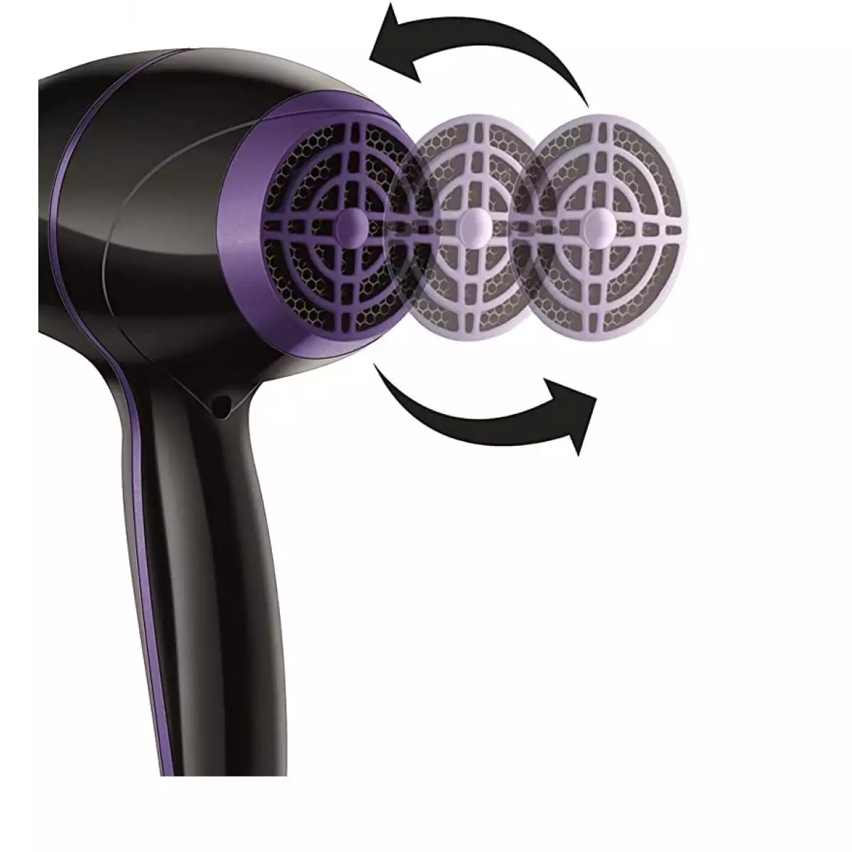 Secador de Cabelos Mondial SCN-01 Black Purple 2000W , , large image number 2