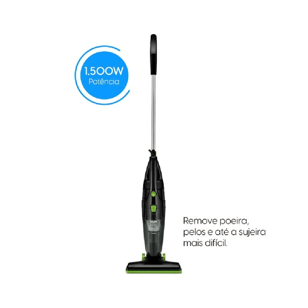 Aspirador Power Clean 2 em 1 Elgin - 1.500W Vertical ou Port&aacute;til 1L, , large image number 1