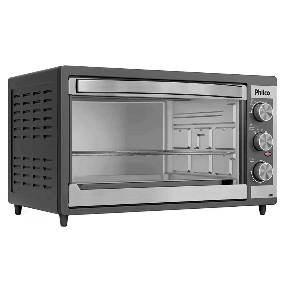 Forno Elétrico Philco PFE52P 50 Litros 2000W Preto 220V, , large image number 0