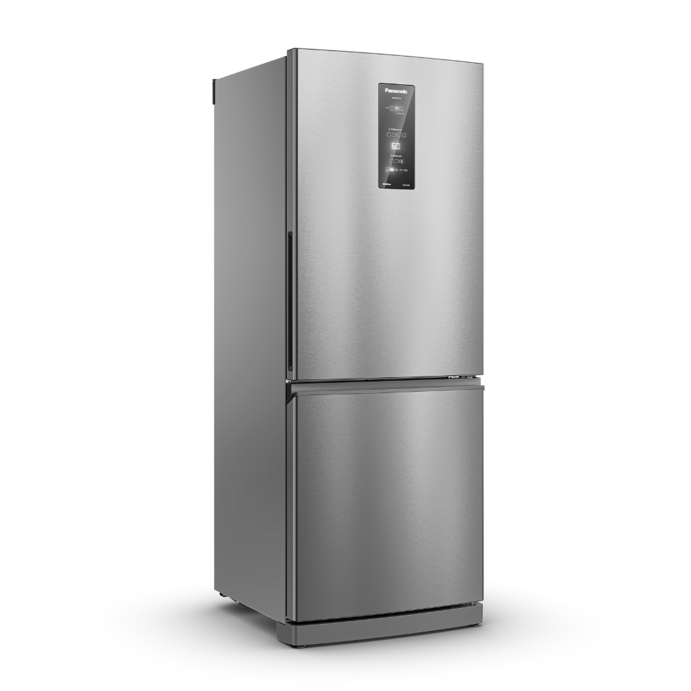 Geladeira Frost Free Panasonic 2 Portas Aço Escovado 460L 220V BB64PV1XB Inverse e Inverter
