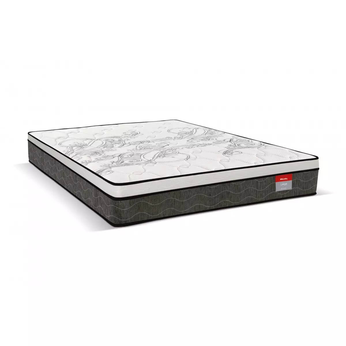Cama Box Casal Molas Ensacadas Liege Reconflex 138X188X74, , large image number 1