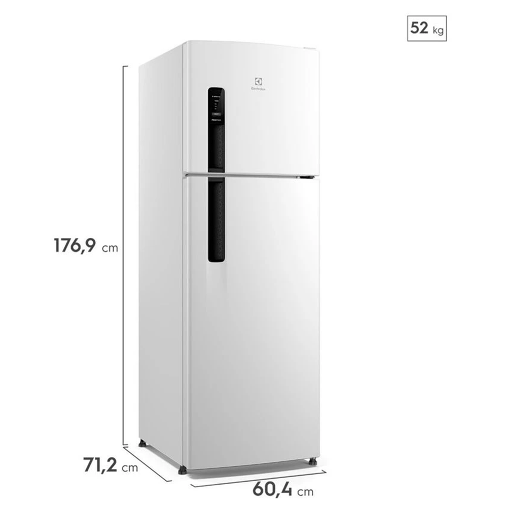Geladeira Electrolux Frost Free Duplex IF41 380L 2 Portas Branca, , large image number 8