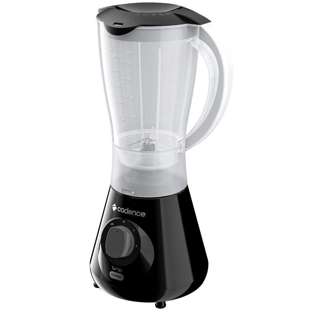 Liquidificador Cadence LIQ100 Twist Preto 2 Velocidades + Pulsar 2,2L 600W, , large image number 1